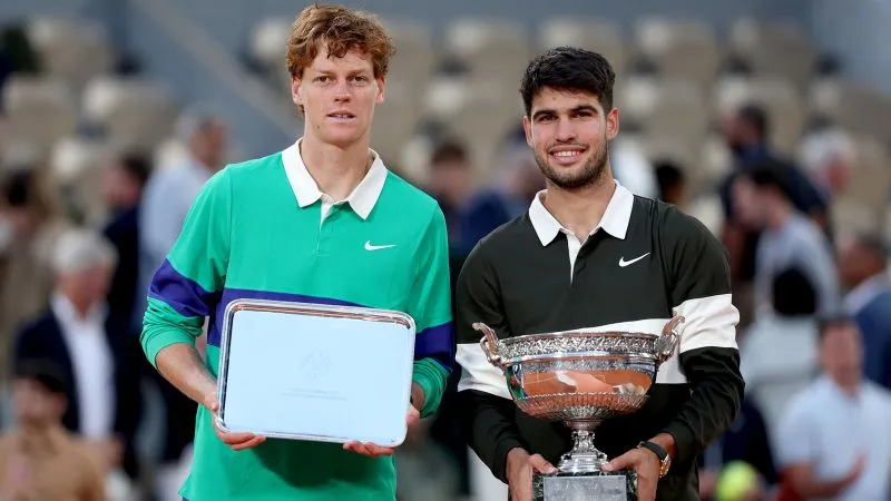 Final Epik Carlos Alcaraz dan Jannik Sinner di French Open Buktikan Masa Depan Tenis Putra Ada di Tangan yang Tepat