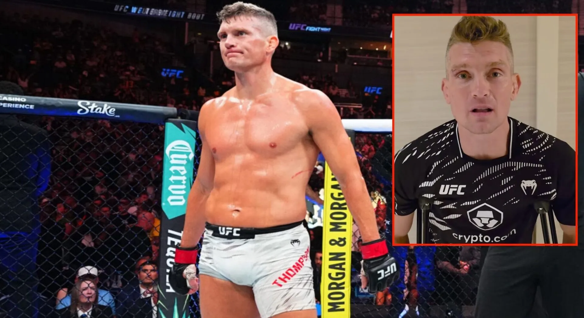 Stephen ‘Wonderboy’ Thompson Buka Suara Setelah Cedera Parah dan Kekalahan Kontroversial di UFC Nashville
