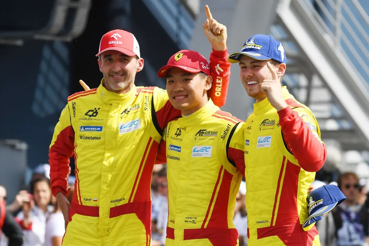 Le Mans 24 Jam: Kubica Menang Bersama Ferrari Saat Porsche Merusak 1-2-3