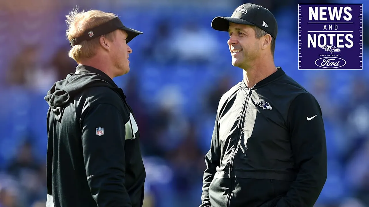 Berita & Catatan: Alasan Jon Gruden Mengamati OTA Menurut John Harbaugh